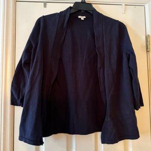 💙 Classic Talbots Navy Cardigan – Timeless & Chic!